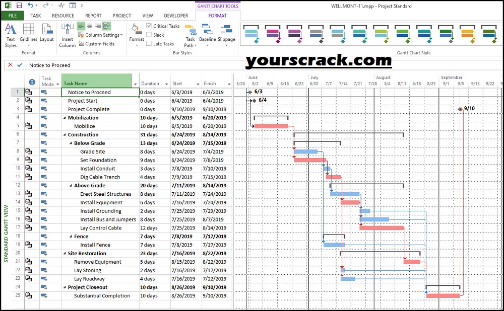Chave de Produto do Microsoft Project