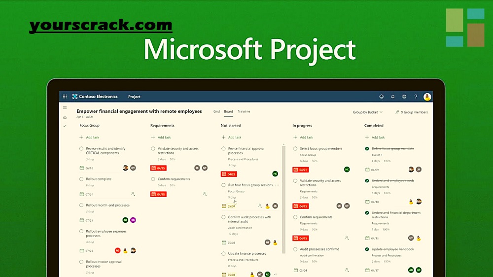 Microsoft Project Crackeado