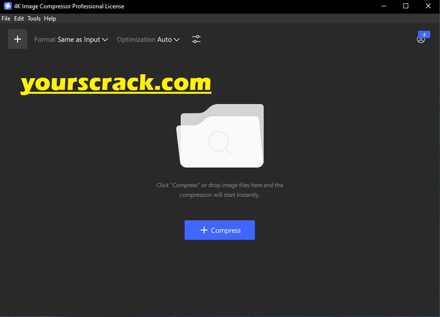 Chave de Licença do 4K Image Compressor Pro