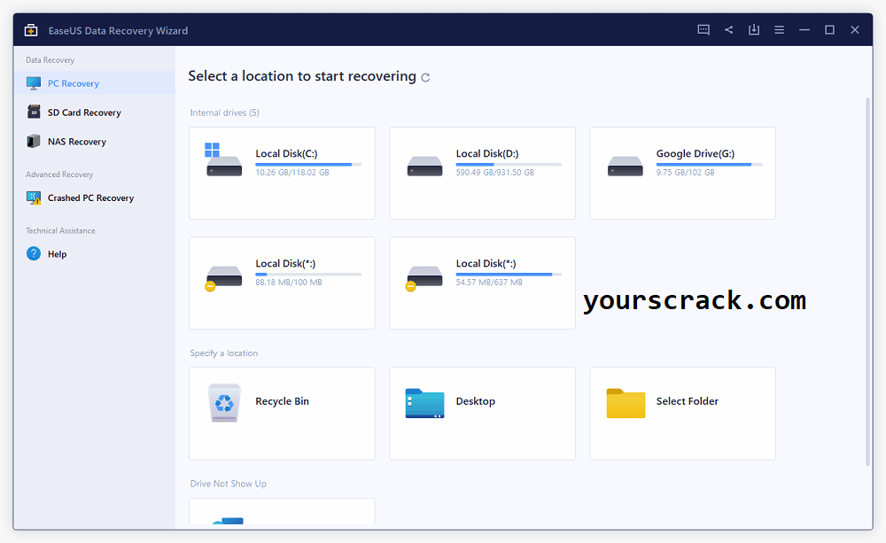 EaseUS Data Recovery Wizard Keygen