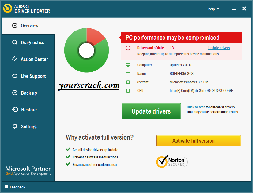 Chave Serial do Auslogics Driver Updater