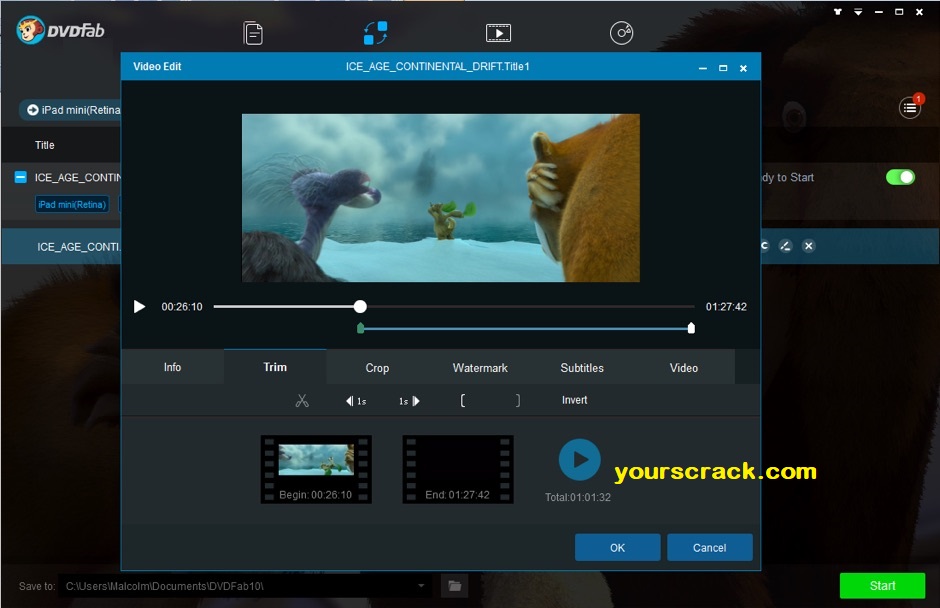 Chave de Registo do DVDFab
