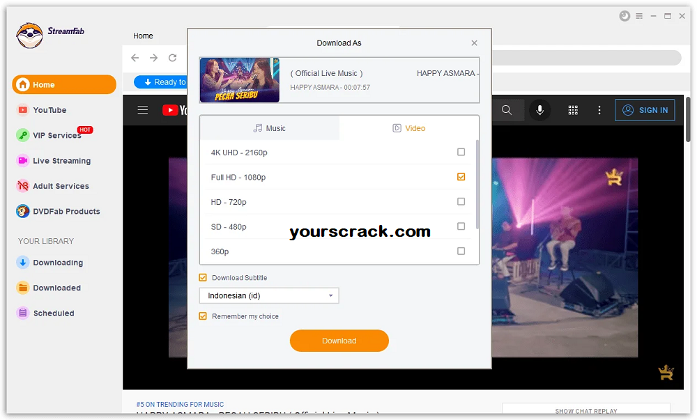 StreamFab Keygen