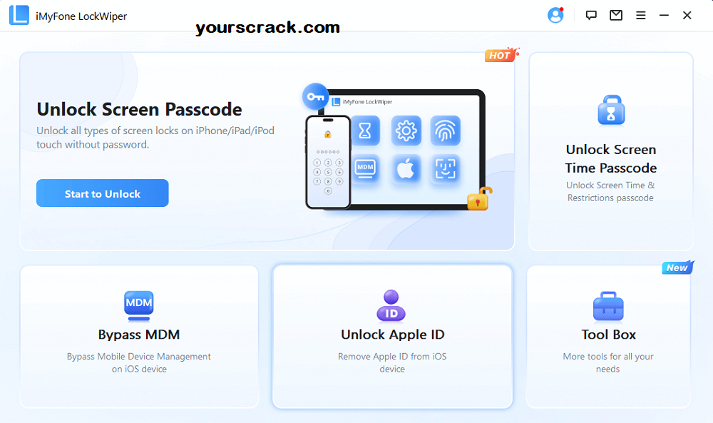 iMyFone LockWiper Código de Registo
